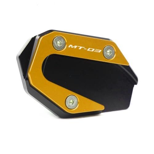 Pad de béquille latérale CNC alu haute résistance pour Yamaha YZF-R3