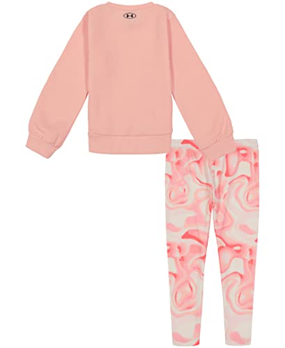 Image of Under Armour Girl's 2-piece Sweatshirt and Leggings Outfit Set