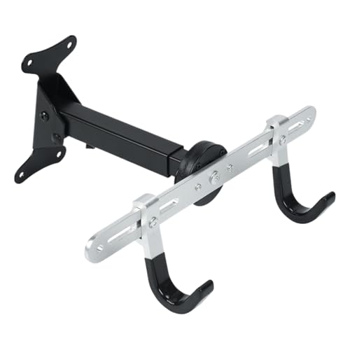 Duroecsain Portabicicletas de pared para garaje – Soporte de almacenamiento interior para bicicletas | Organizador Robusto Modular para Almacenamiento Organización, Taller Hogar Ahorro de espacio