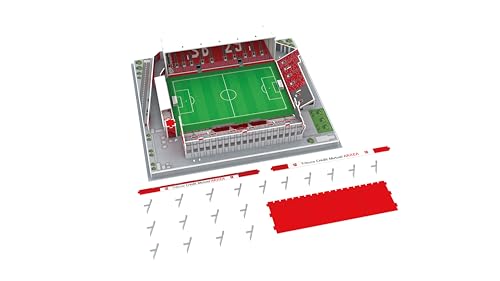 Megableu - Puzzle 3D Stade Francis-Le BLE - Brest - Puzzle Adultes et Enfants- Assemblage Facile : pièces numérotées. Pas Besoin de Colle, ni d’Outils ! - Dès 7 Ans - Objet de décoration