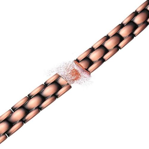 Image of Copper Magnetic Bracelet for Men - Stylish & Adjustable Pure Copper Therapy Bracelet with Sizing Tool