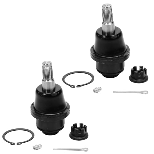Image of Detroit Axle - 4WD 6pc Front Loaded Knuckles Kit for 2007-2013 Chevy Silverado 1500 GMC Sierra 1500, 2007-2014 Escalade ESV Suburban 1500, 2 Steering Knuckles 2 Wheel Bearing Hubs 2 Lower Ball Joints