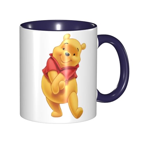 くまのプーさん マグカップ 330ml ティーカップ コーヒーカップ カップ セラミック Mug Cup 軽量 直接ドリップ おしゃれ かわいい 電子レンジ対応 グッズ オフィス 家用 プレゼント