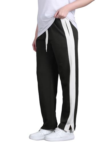 Image of Mack Jonney Colorblock| Relaxed Fit | Cotton Trackpant for Women-M53