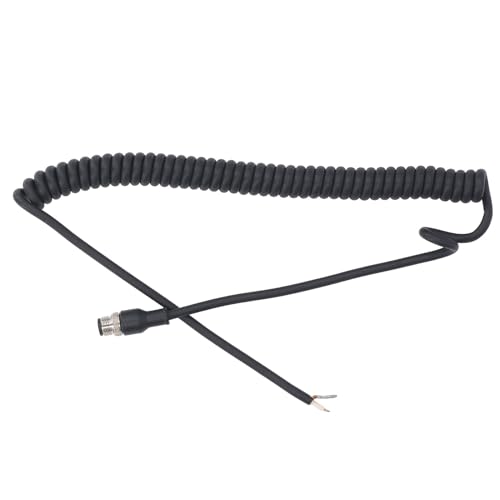 Sunicon Metal Detector Searchcoil Cable Rubber and Brass Stable Metal Detector Searchcoil Cable Replacement for Minelab