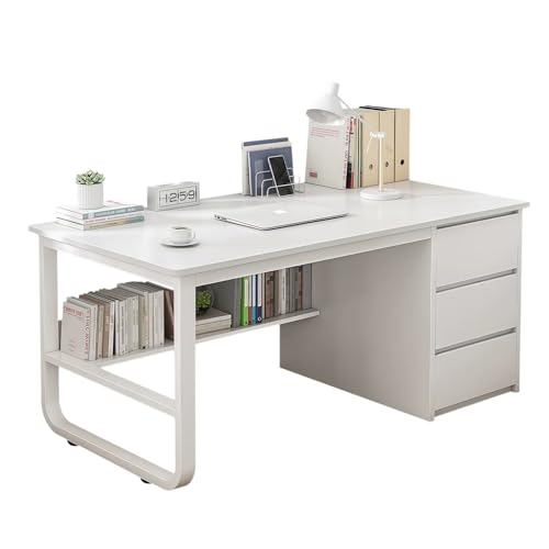 OrganizeHub �p�\�R���f�X�N �w�K�� �׋��� �e�����[�N�f�X�N PC�f�X�N �� �I�t�B�X�f�X�N �����o���t�� �ݑ�Ζ� ���� ���[�t�� �ݑ�Ζ� �R���p�N�g ���@�\ ��120cm �z���C�g