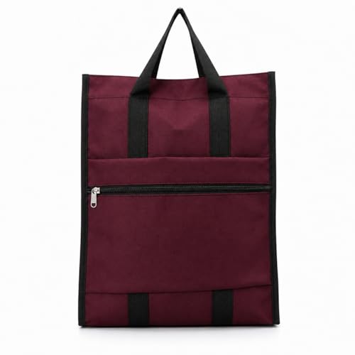 Image of Aklima Men's Waterproof Shopping Bags,Light weight Nylon Travel Tote Bag,Women,Girls,Boys tuition Bags, Mens and womens Daily Use Tote Bag