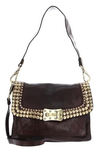 Sac à main Campomaggi en cuir 24 cm : l'élégance italienne d'un sac bandoulière vintage unique