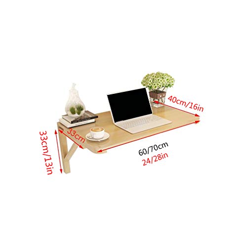 Table à manger en bois murale rabattable haute résistance charge 100 kg - 3
