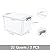 Citylife 32 QT Plastic Storage Bins with Latching Lids Stackable Storage Containers for Organizing Large Clear Storage Box for Garage, Closet, Classroom, Kitchen, 2 Packs