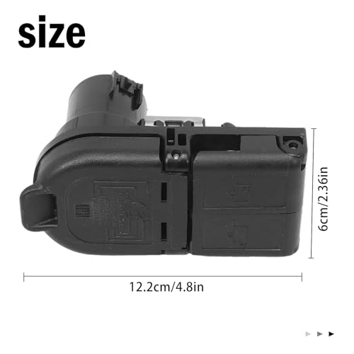 Image of Trailer Hitch 7 Pin Dual Camera Receptacle for 2020-2022 Yukon Sierra Tahoe Silverado Suburban 13526856 Trailer Plug Tow Vehicle Electrical