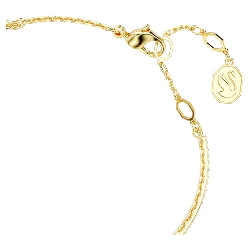 Swarovski Chroma Ring, with Octagon Cut Reversible Green Crystal in a Gold-Tone Finish, Part of the Swarovski Chroma Collection3