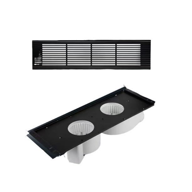 Ventilateur d'extraction silencieux en longue bande 21x60cm pour plafond sans bruit
