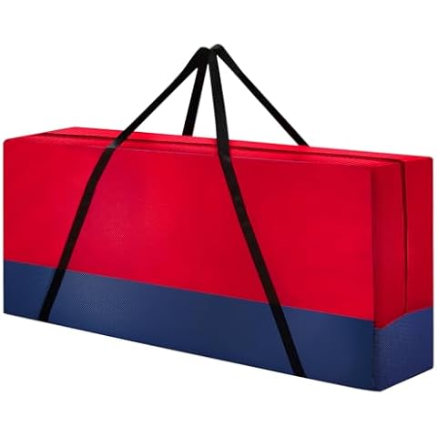 Giant Connect 4 Carrying Duffle Bag,Large & Sturdy Carrying Bag for Jumbo 4 in A Row, Easy Storage & Transportation for Life Size Jumbo 4 to Score Connect Four Outdoor Storage Bag (BLUE) Cover