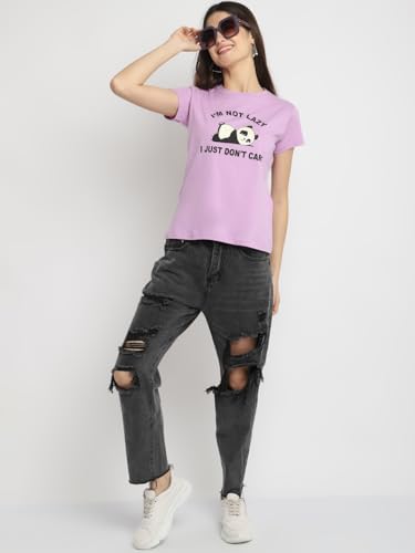Image of Fabflee Women's Graphic Regular Fit T-Shirt