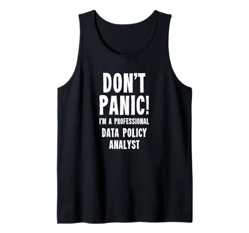 Datenrichtlinien-Analyst Tank Top