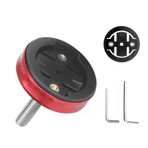 GMBYLBY Adjustable Navigations Computer Holder Modification Accessories Aluminum Bike Stem Top Caps Mount Bracket