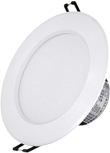 Spot LED encastrable 7W robuste et orientable plafonnier dore pour salon