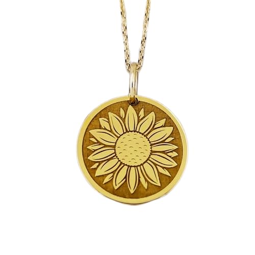 Chaîne 45 cm LKBEADS en argent avec pendentif disque pour sublimer vos tenues