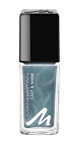 Manhattan Last & Shine Nailpolish 821 Aqua Chrome