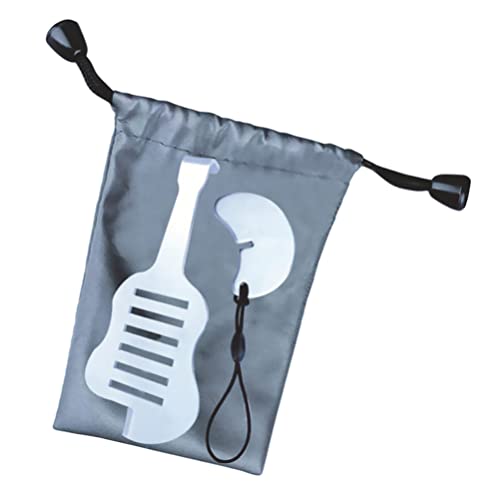 DOITOOL 1 Juego Pequeño Amortiguador De Guitarra Cerraduras De Bloqueo De Viaje Armario De La Puerta Cerradura Adicional De La Puerta Viajar Portátil Metal Puerta Pesada