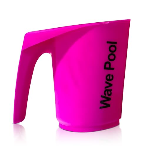 DE Pool Filter Powder Scoop – 1 lb Measurement – Compatible with All DE Filters – EZ Grip Design for Easy Handling – Large DE Chemical Scooper for Pool Maintenance