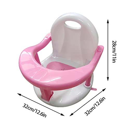 Assento de Banheira para Bebê - Cadeira de banho para bebês antiderrapante - Assento de banho para b