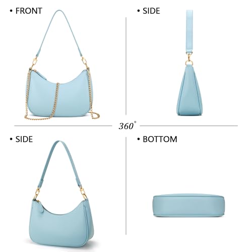 Image of KKXIU Shoulder Bag for Women Cute Hobo Purses and Handbags Retro Clutch Underarm Purse | Cute