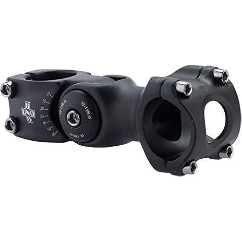Kalloy 820 Stem - 95mm, 31.8 Clamp, Adjustable, 1 1/8", Aluminum, Black Cover