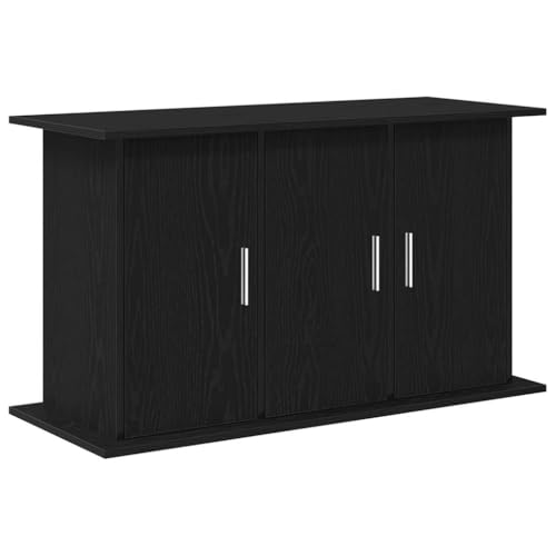 vidaXL Aquariumständer Schwarz Eichen-Optik 101x41x58 cm Holzwerkstoff