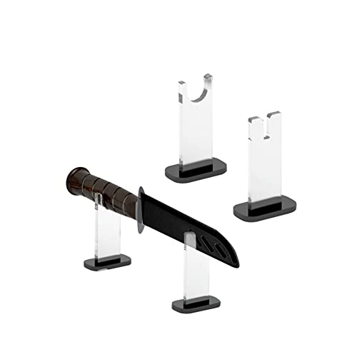 JAWSEU Soporte Espada Soporte Presentación Sable Láser Escritorio Soporte Soporte de Plástico Soporte para Espada Espada Soporte Espada Gancho Espada Organizador para Samurai Espada Katana Wakizashi