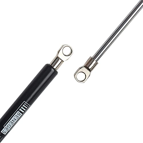 Beneges 2Pcs Universal Gas Charged Lift Supports Spring Struts Shocks Dampers Force 100 Lbs/445 N Per Prop, Force Per Set 200 Lbs/896 N, Extended Length 20 Inches C16-08054 #TOP2