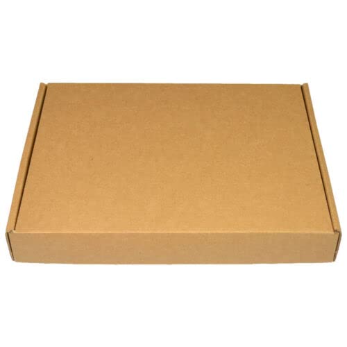 Cardboard Postal Boxes PIP - Graze/Traybake - 330mm x 230mm x 23mm (Large Letter Size) - Pack of 50 - Strong Corrugated Cardboard - Kraft Finish
