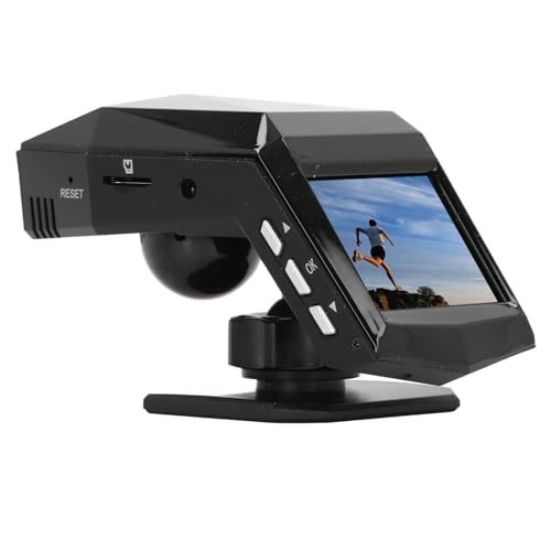 Dilwe Front Rear Dash Cam, Car Digital Video Recorder,10MP HD Night Vision Dashboard Camera, Center Console Perfume Dash Cam Recorder Camcorder