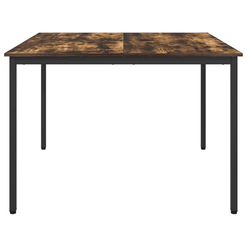 Table à manger moderne en métal bois peu encombrant 110 cm - 7