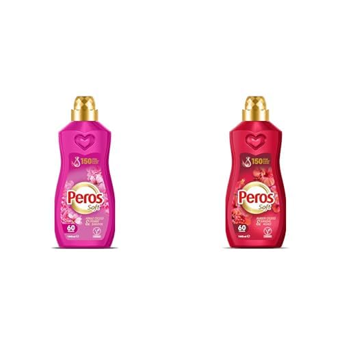Peros Seti | Yumuşatıcı Gülün Büyüsü 1440 ml x1 + 1440 ml Amber Çiçeği & Sandal Ağacı x1