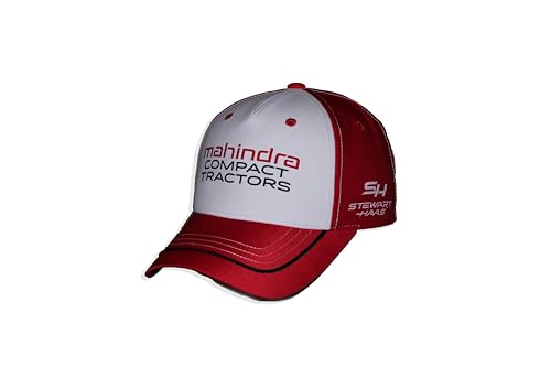Gorra ajustable roja y blanca NASCAR 2024 miniatura 1