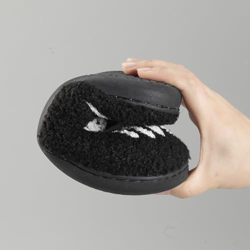 Halloween Funny Slippers for Women Men Cute Fuzzy slippers Plush Warm Comfort Light Weight Couple Shoes2