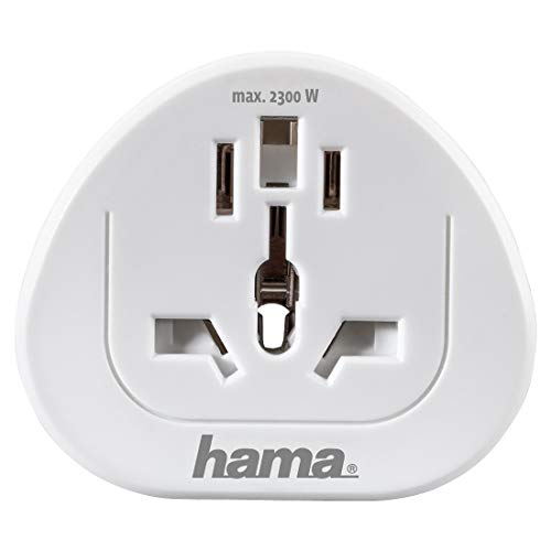 Hama Reisstekker (Voor Aansluiting Van Externe Apparaten, Bijv Vk, Vs, China, Italië, Zwitserland, Enz) Op Duitse… - Image 5