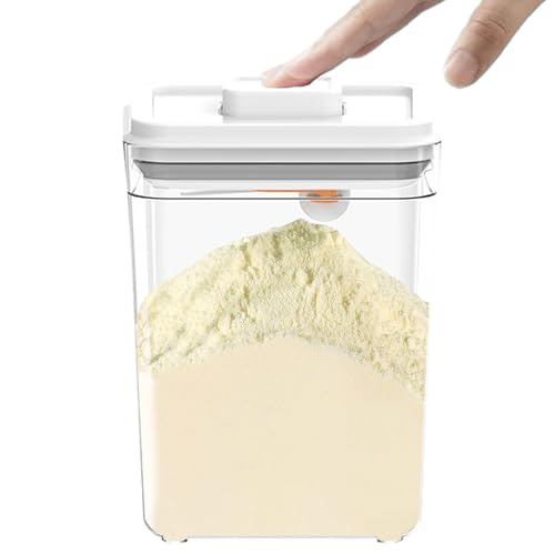 KYYGKY Luftdichte Aufbewahrungsbox Milchpulver-Spender mit Löffel 2.3L...