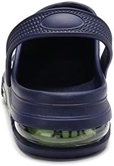 heyun Men Sports Sandals Men Outdoor Indoor Slippers Lightweight Sandals Garden Clogs Hiking Shoes Water Beach Shoes Male Navy 11 Women/9 Men | Image 4