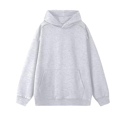 Men Cotton Fleece Hooded Sweatshirt Casual Long Sleeve Hoodies Pullover Fashion Drawstring Hoodie with Kanga Pocket3