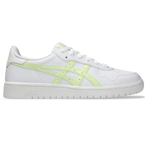 ASICS Women's Japan S Sportstyle Shoes, 6.5, White/Cool Matcha