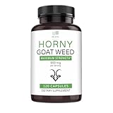 Horny Goat Weed Extract for Men and Women - Male Enhancing Supplement Stamina Herbal Pills - 120 Capsules