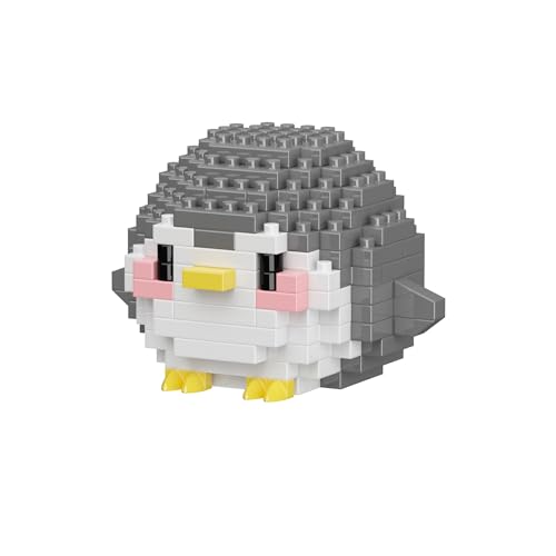 Jollcnoia Penguins Cute Sea Animals Creature Building Toy Blocks Marine Life Mini Bricks Micro Building Toys