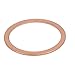 Aexit 50mmx60mmx2mm Copper Quality Parts Flat Ring Sealing Crush Washer Gasket Model:80as483qo339