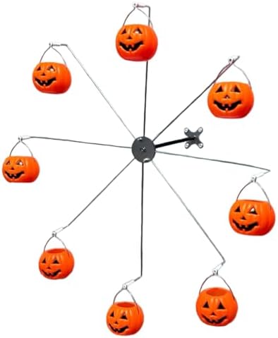 Ferris Wheel Hummingbird Alimentador de pájaros al Aire Libre con 8 Tazas en Forma de Calabaza, decoración de jardín de Halloween para la del Patio Trasero Patio Yard Tree Idea de Regalo de Ferris Wheel Hummingbird Alimentador de pájaros al Aire Libre con 8 Tazas en Forma de Calabaza, decoración de jardín de Halloween para la del Patio Trasero Patio Yard Tree Idea de Regalo de