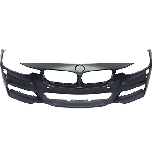 For BMW 335i/335i xDrive Bumper Cover 2013 2014 2015 | Front | Primed | w/M Sport Line | w/HLW/PDC Sensor Holes/IPAS | Sedan/Wagon BM1000287 | 51118067959