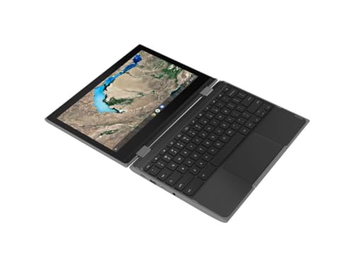 Image of Lenovo Chromebook 300e 2nd Gen 2-in-1 11.6 inch Touch 4GB 32GB X2 1.1GHz, Black (Renewed)