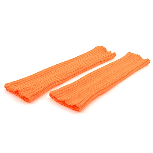 Zando Womens Fashion Warmers Adult Junior 80s Ribbed Knitted Long Socks for Party Sports Casual Socks4